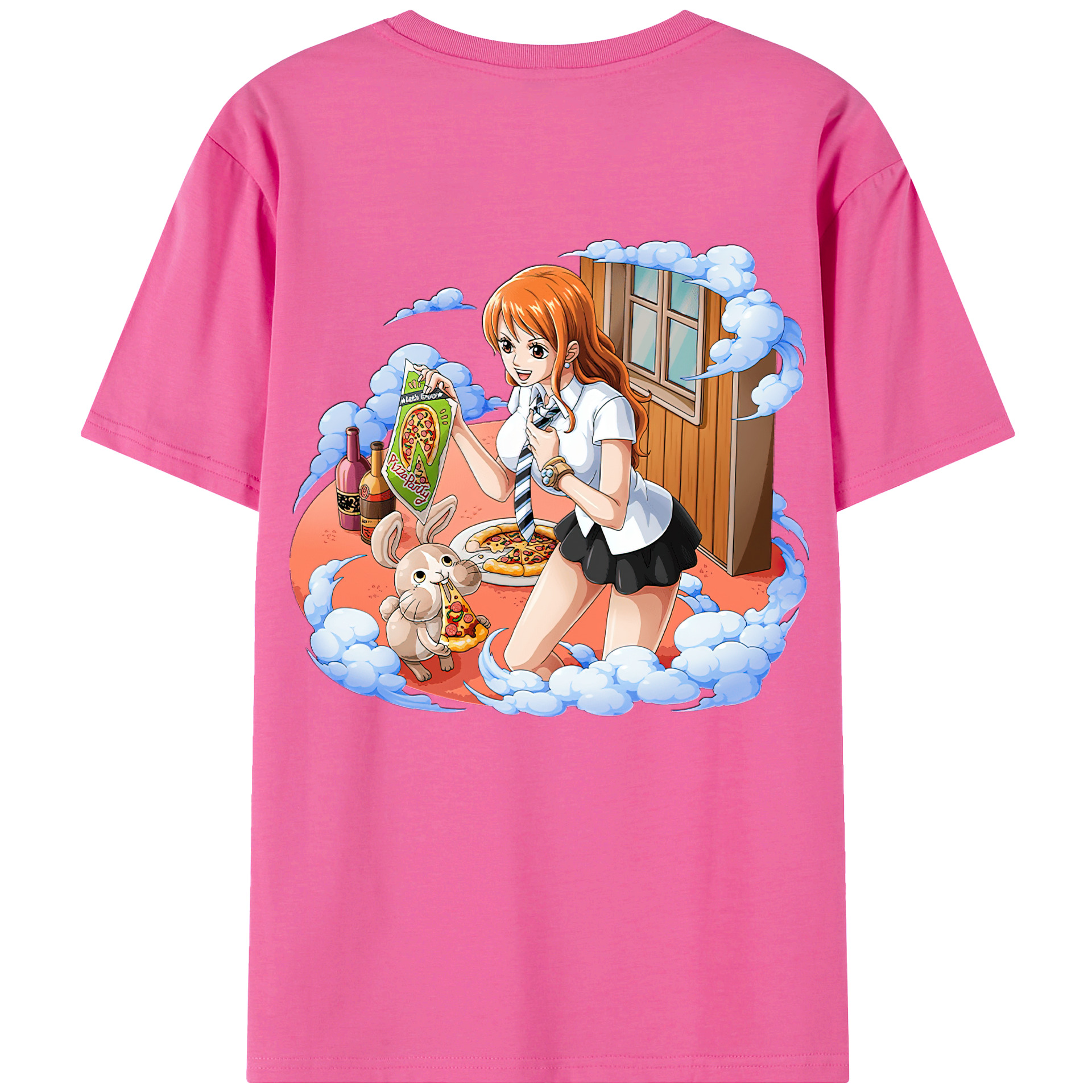 （画像用） ワンピース ナミ ONE PIECE Nami レディース半袖Tシャツ(バックプリント)